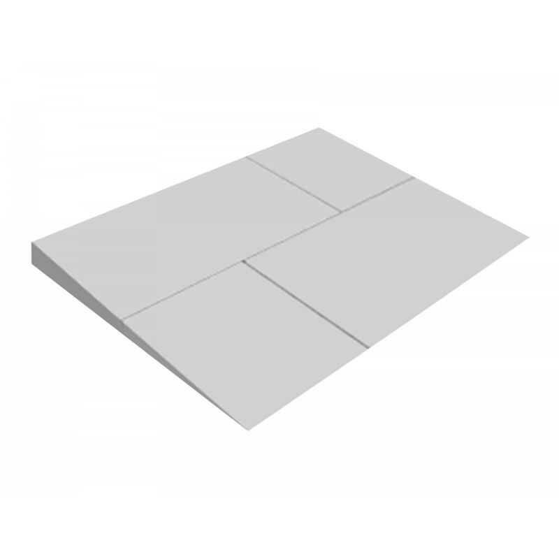 Утеплитель Технониколь XPS CARBON PROF SLOPE 2,1 % Уклон (Плита B) 30-55х600х1200