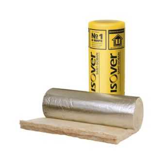 Утеплитель Isover Каркас-М40-АЛ 50х1200х14000