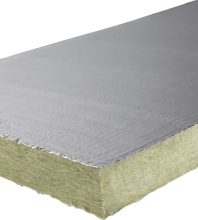 Плита Paroc Fire Slab 80 AluCoat 50х600х1200