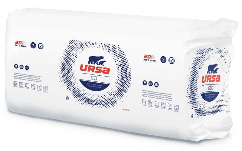 Утеплитель Ursa Geo П-30 60х600х1250
