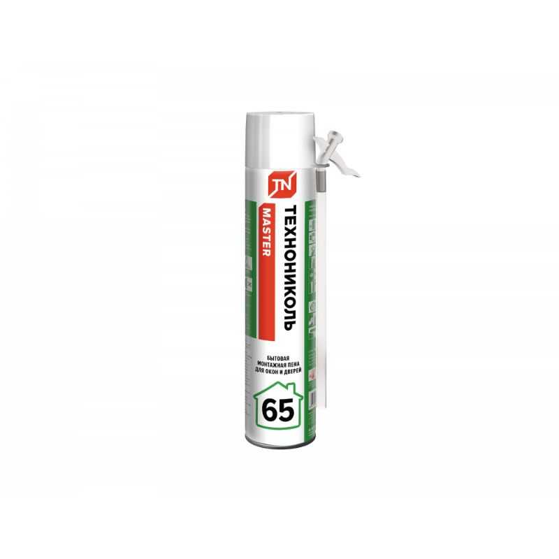 Пена монтажная Технониколь 65 Master бытовая 1000 мл