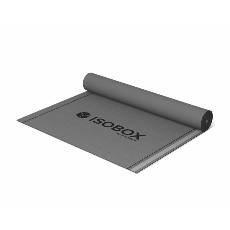 Универсальная пароизоляционная пленка ISOBOX D 70 (клеевая полоса) 1.5х46.67 м
