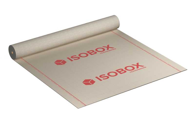 Армированная диффузионная мембрана ISOBOX H 300 1.5х50 м