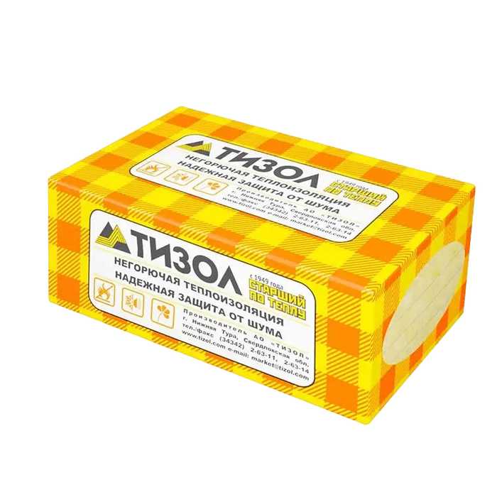 Утеплитель Тизол Фасад 100 120х600х1200